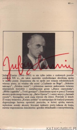 Kwiaty polskie. JULIAN TUWIM