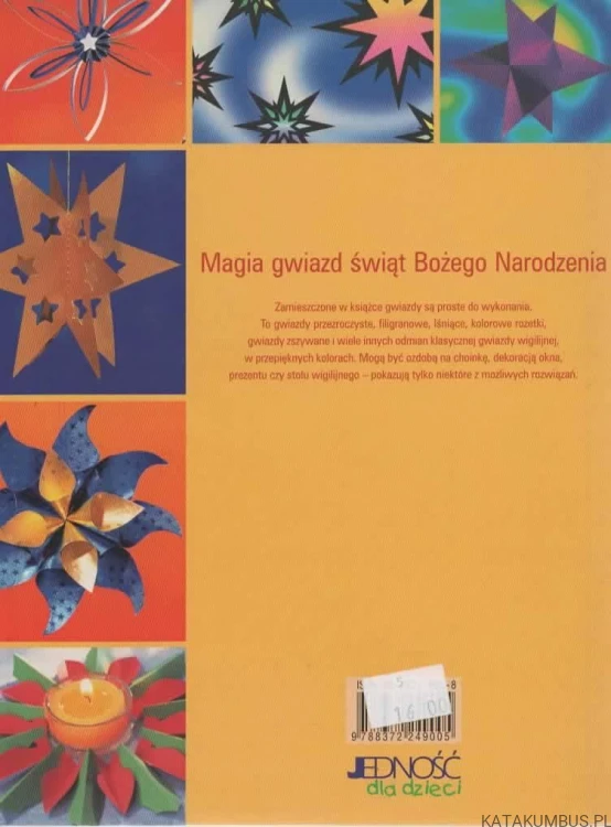 Wigilijne gwiazdy. Magia kształtów i kolorów. KATHLEEN LUTZNER