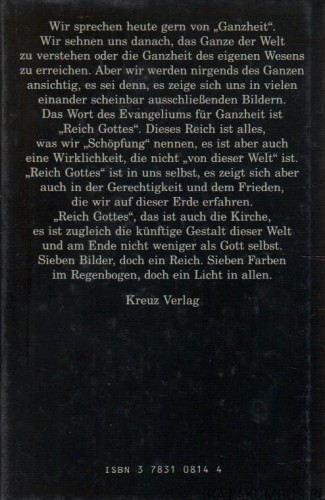 Wie die Farben im Regenbogen. JORG ZINK