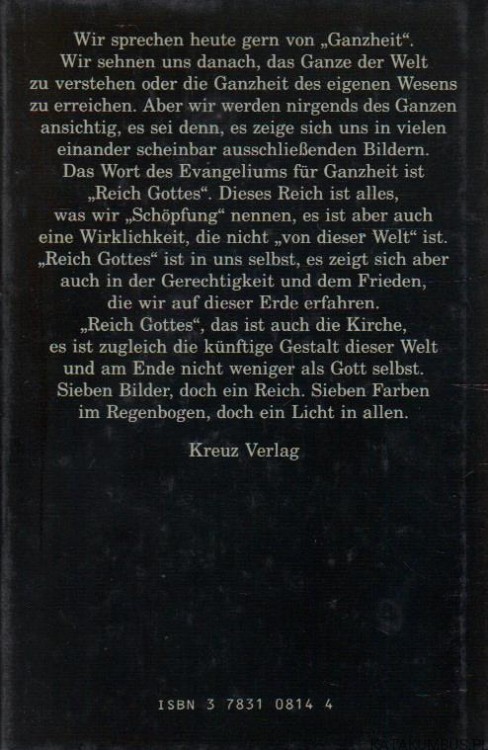 Wie die Farben im Regenbogen. JORG ZINK