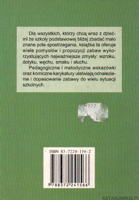 Zabawy na spostrzeganie. IRENE FLEMMING, JURGEN FRITZ