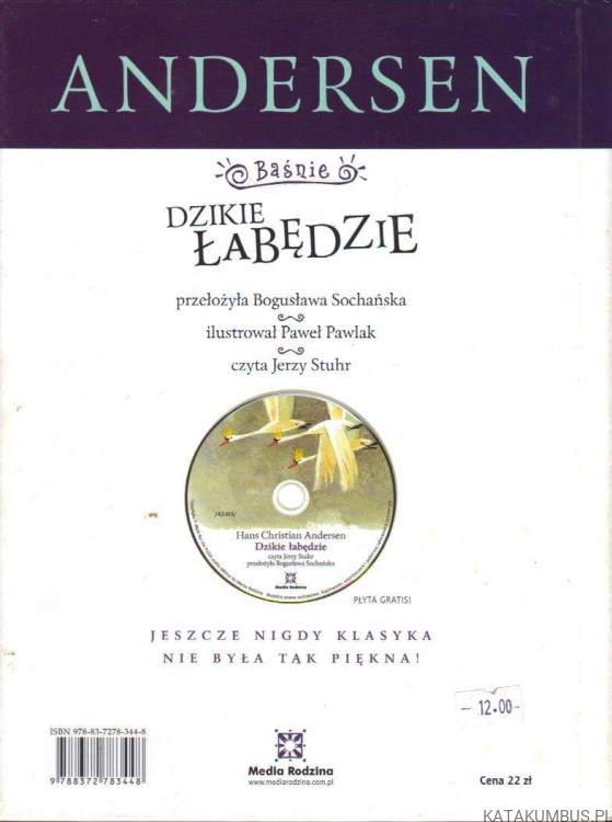 Dzikie Łabędzie. HANS CHRISTIAN ANDERSEN