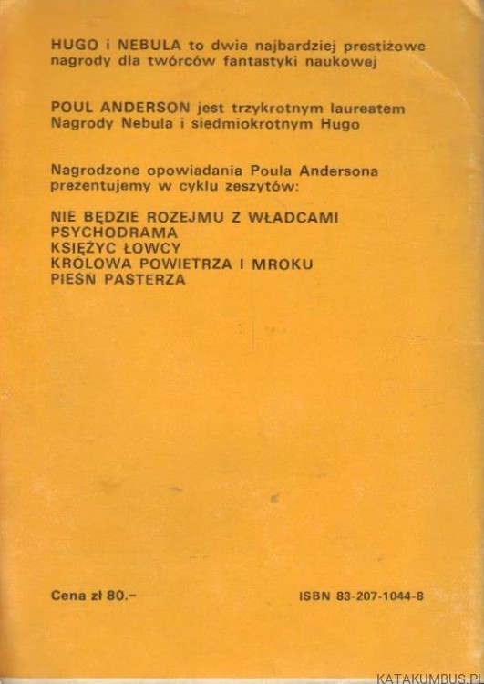 Królowa powietrza i mroku. POUL ANDERSON