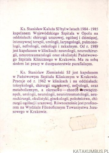 Poradnik dla kapelanów lecznictwa zamkniętego. PRACA ZBIOROWA