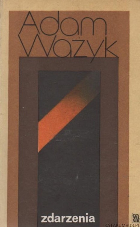 Zdarzenia. ADAM WAŻYK