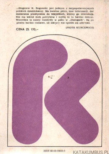 Dialogi z najsłynniejszymi ludźmi świata. ZBIGNIEW K. ROGOWSKI