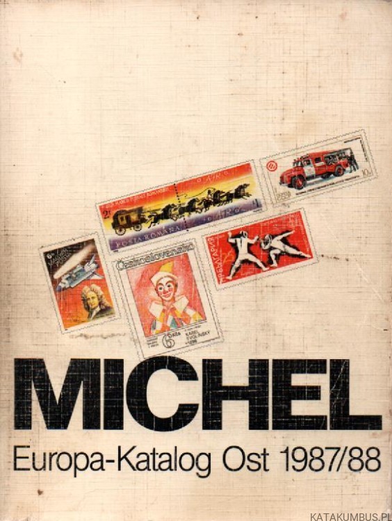 MICHEL Europa-Katalog Ost 1987/88. PRACA ZBIOROWA (j. niemiecki)