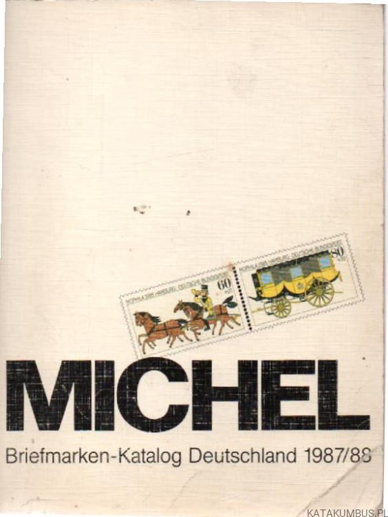 MICHEL Briefmarken-Katalog Deutschland 1987/88. PRACA ZBIOROWA (j. niemiecki)