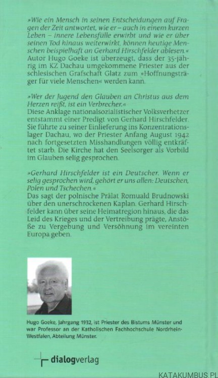 Gerhard Hirschfelder. HUGO GOEKE