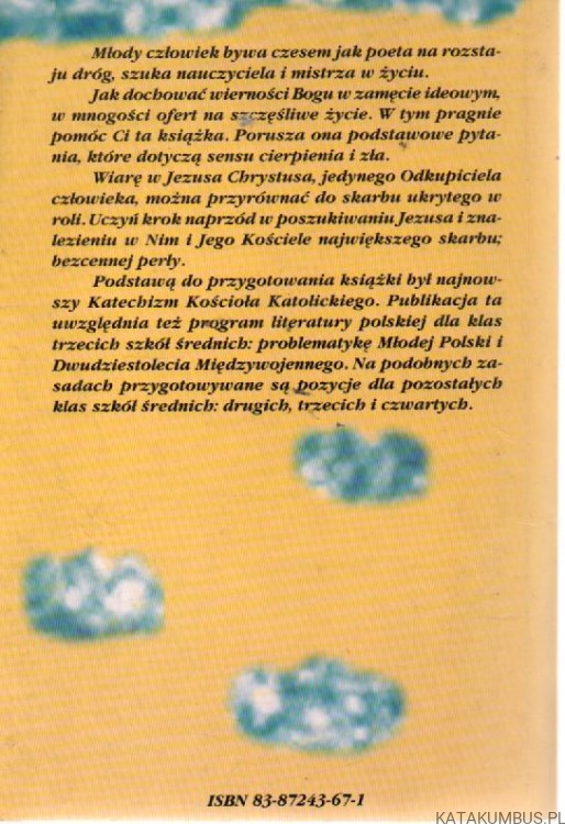 Wiara twoim skarbem? KS. KAZIMIERZ BUKOWSKI