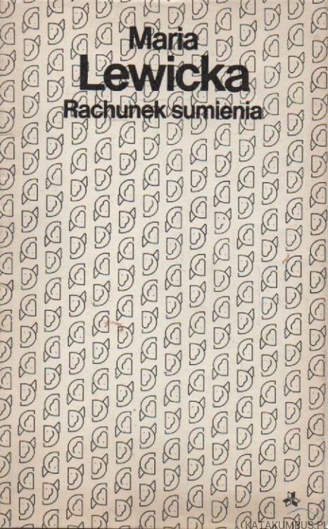 Rachunek sumienia. MARIA LEWICKA