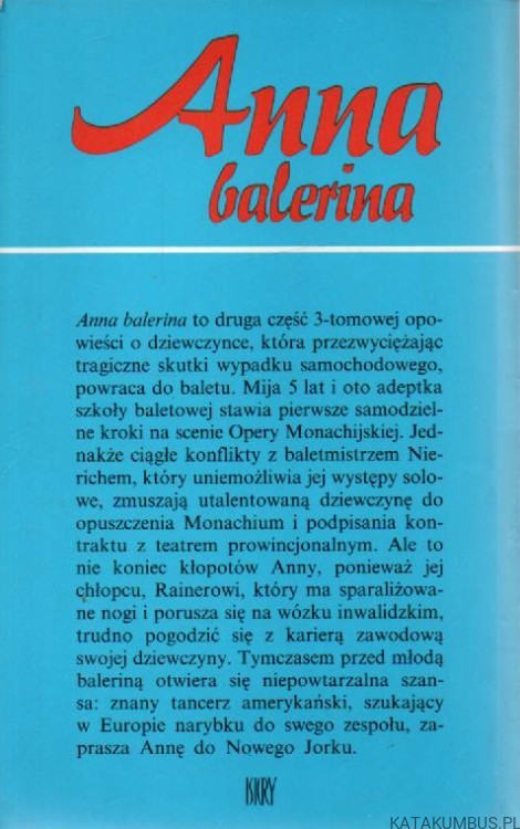 Anna balerina. JUSTUS PFAUE