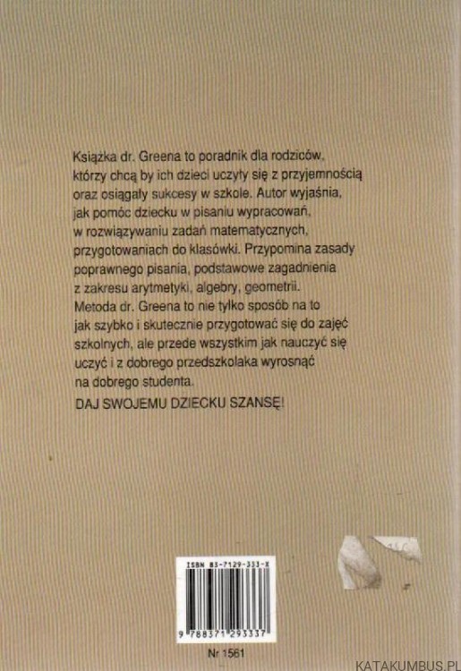 Jak pomagać dziecku w nauce. GORDON W. GREEN