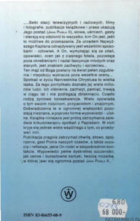 Moje spotkania z Janem Pawłem II. OPR. ZBIOROWE