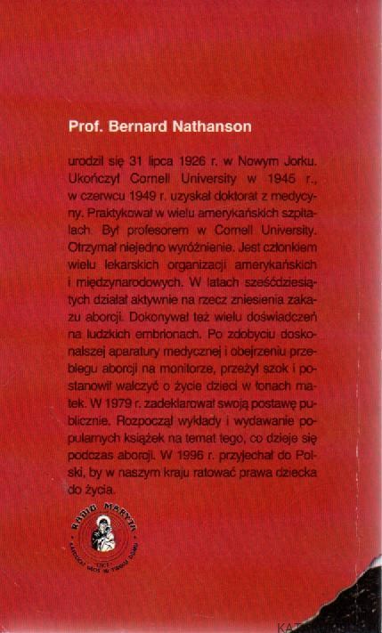 Świadek życia. prof. BERNARD NATHANSON