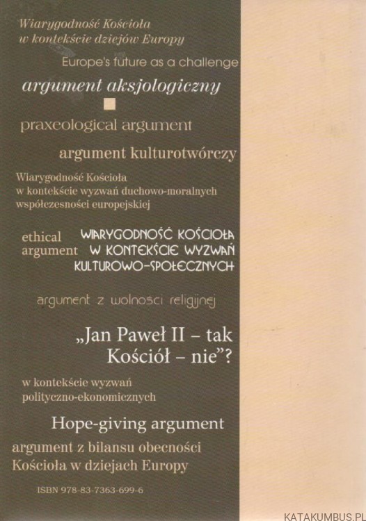 Wiarygodność Kościoła. ks. KRZYSZTOF KAUCHA
