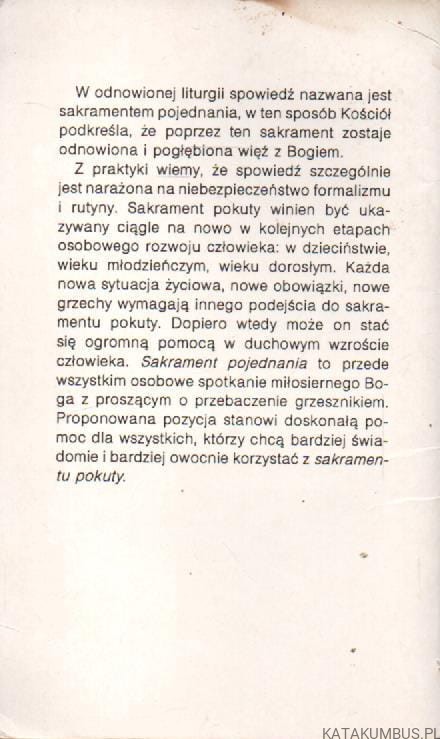 Dojrzałość wiary. Wprowadzenie do sakramentu pojednania. JÓZEF AUGUSTYN SJ