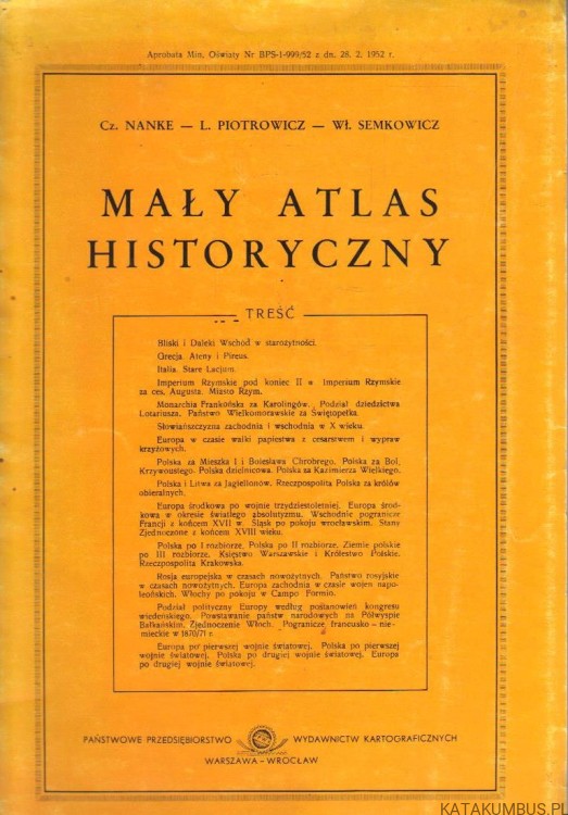 Mały Atlas Historyczny. PRACA ZBIOROWA