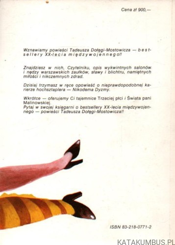 Kariera Nikodema Dyzmy. TADEUSZ DOŁĘGA-MOSTOWICZ