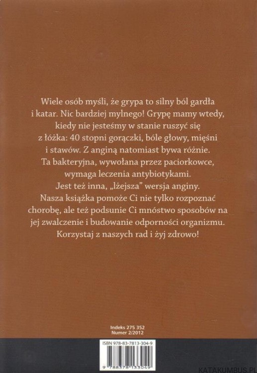 Przeziębienie, angina, grypa. Leksykon zdrowia. PRACA ZBIOROWA
