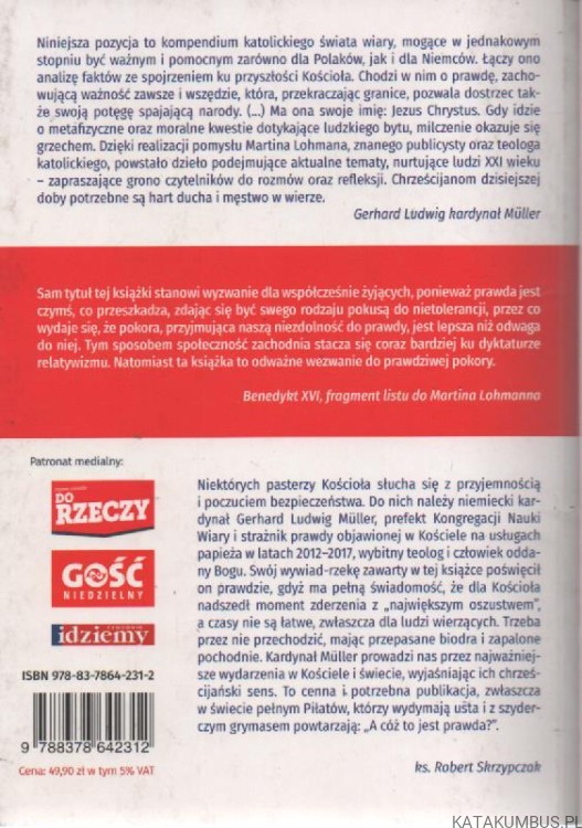 Prawda. Raport o stanie kościoła. Kard. GERHARD L. MULLER