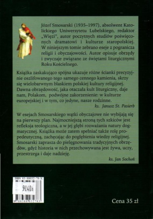 Oblicza świąt. JÓZEF SMOSARSKI