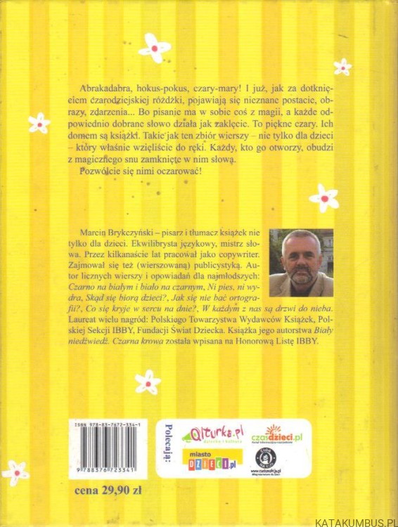 Czary. Nieco szerszy wybór wierszy. MARCIN BRYKCZYŃSKI