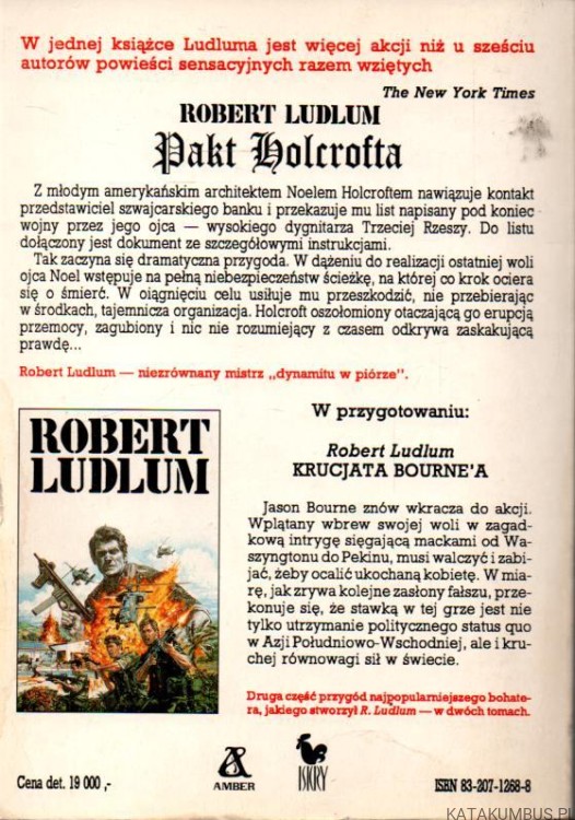 Pakt Holcrofta. ROBERT LUDLUM
