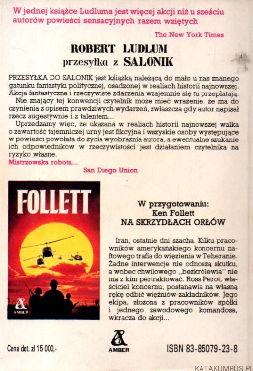 Przesyłka z salonik. ROBERT LUDLUM