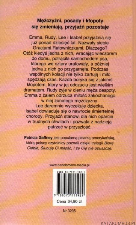 Przyjaciółki od serca. PATRICIA GAFFNEY