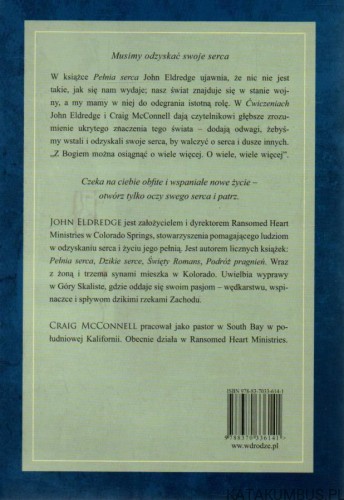 Pełnia serca. Ćwiczenia. JOHN ELDREDGE, CRAIG MCCONNELL