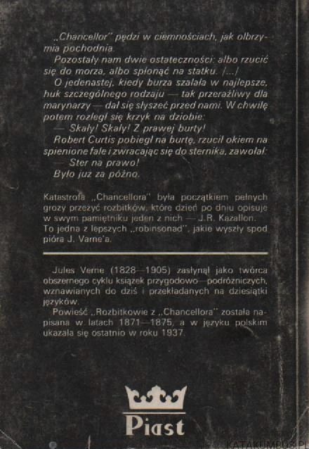 Rozbitkowie z "Chancellora". JULES VERNE