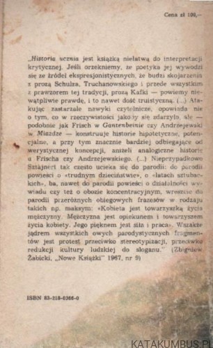 Historia ucznia. BERNARD SZTAJNERT