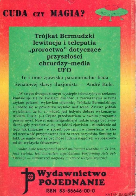 Cuda czy magia? ANDRE KOLE, AL JANSSEN
