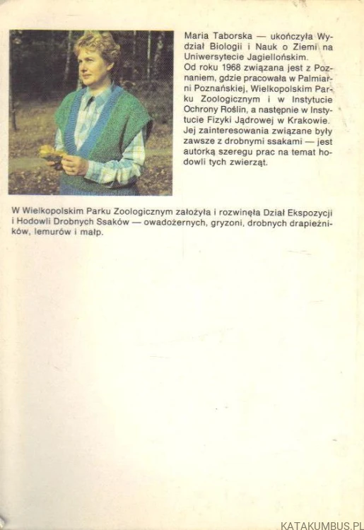 Chomiki. MARIA TABORSKA