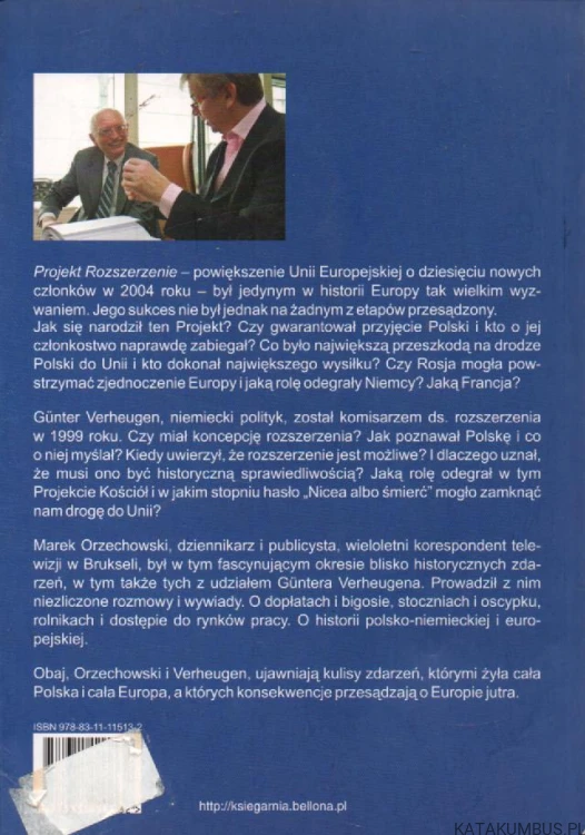 Projekt-Rozszerzenie. Jak Polska wchodziła do Unii. MAREK ORZECHOWSKI, GUNTER VERHEUGEN
