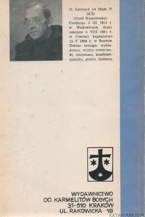 Żyć Bogiem. o. GABRIEL OD ŚW. MARII MAGDALENY OCD
