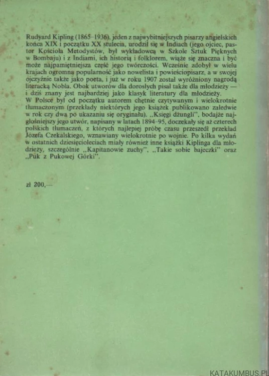 Księga dżungli. Druga księga dżungli. RUDYARD KIPLING