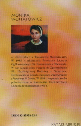 Tańczący promień. s. NOELA WOJTATOWICZ
