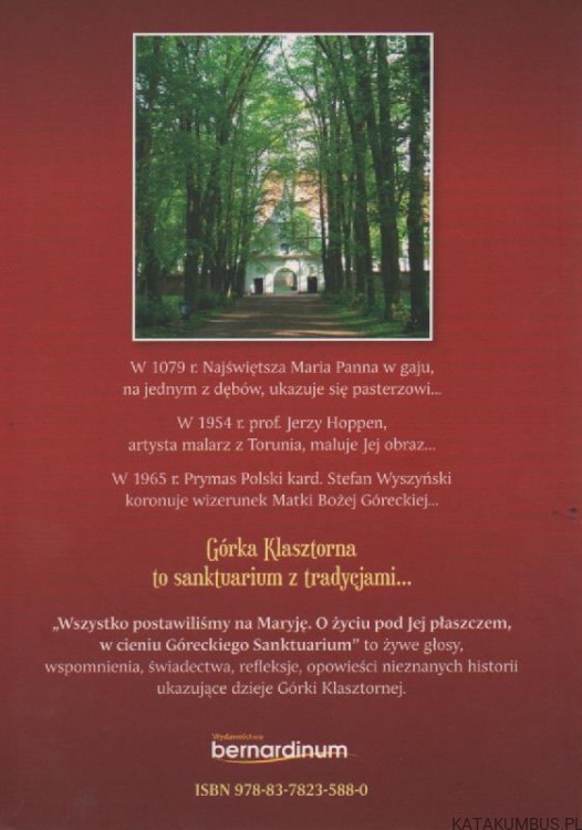 Wszystko Postawiliśmy Na Maryję. ALEKSANDRA ZAPOTOCZNY
