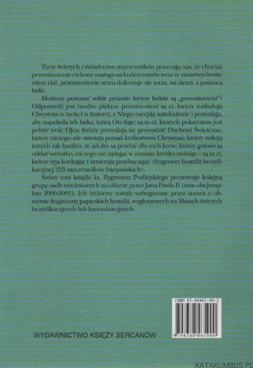 Sól ziemi i światłość świata. KS. ZYGMUNT PODLEJSKI