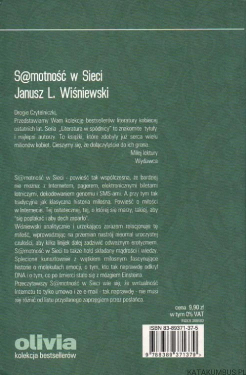 S@motność w Sieci. JANUSZ L. WIŚNIEWSKI
