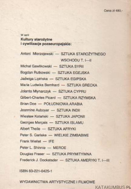 Sztuka Azji środkowej. BORYS STAWISKI