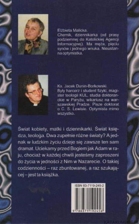 Bóg w moim bałaganie. ELŻBIETA MALICKA, Ks. JACEK DUNIN-BORKOWSKI