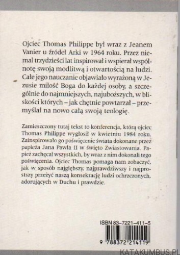 Uświęć ich w prawdzie. THOMAS PHILIPPE OP