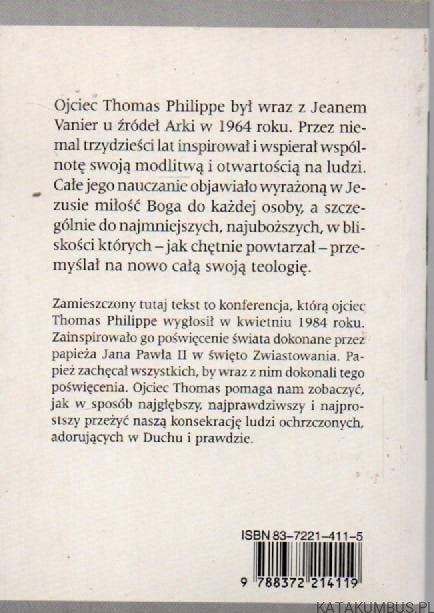 Uświęć ich w prawdzie. THOMAS PHILIPPE OP