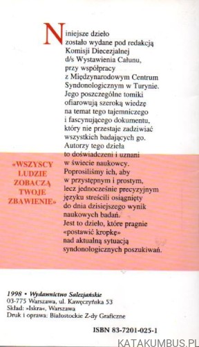 Wizerunek na Całunie. NELLO BALOSSINO