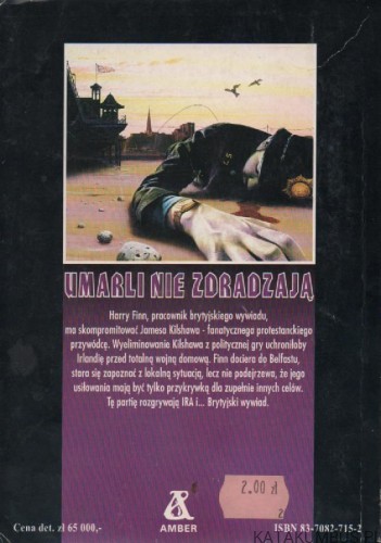 Umarli nie zdradzają. PETER DRISCOLL