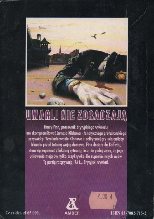 Umarli nie zdradzają. PETER DRISCOLL