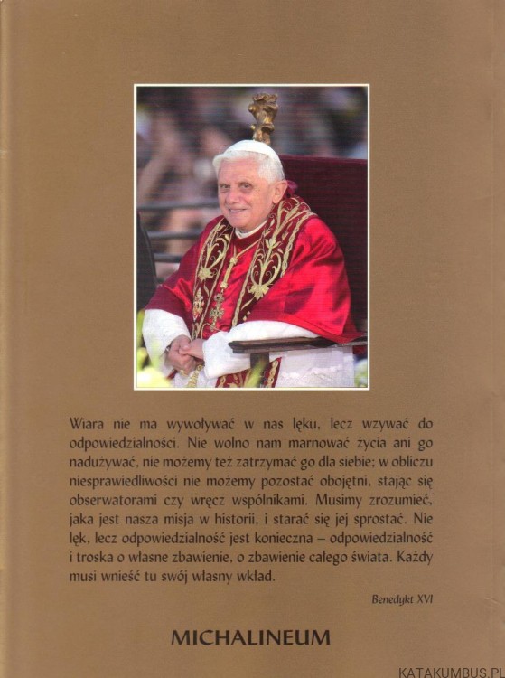 Kto wierzy nigdy nie jest sam. GRZEGORZ GAŁĄZKA